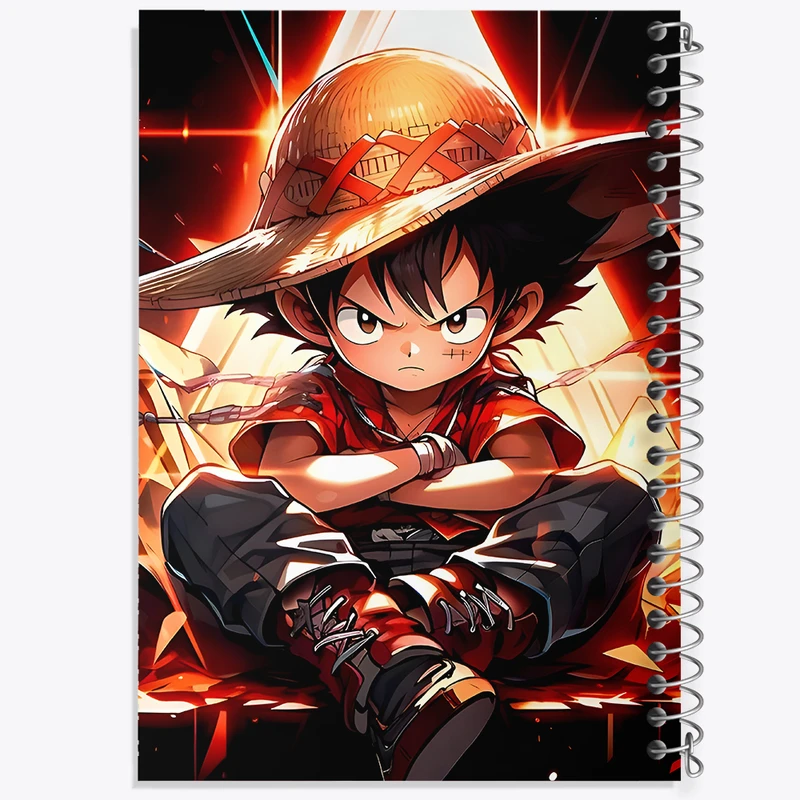 دفتر مشق 100 برگ خندالو طرح لوفی انیمه وان پیس کد N4432