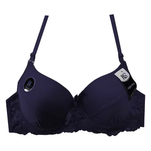 سوتین زنانه مدل اسفنجی فنردار کد S-016