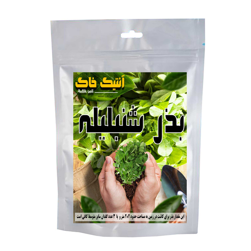 بذر شنبلیله آنتیک خاک مدل اصلاح شده کد SHB