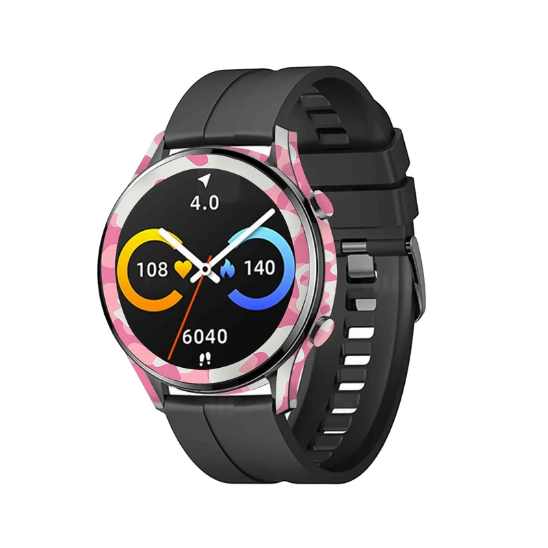 برچسب ماهوت طرح Army-Pink مناسب برای ساعت هوشمند شیائومی Imilab W12