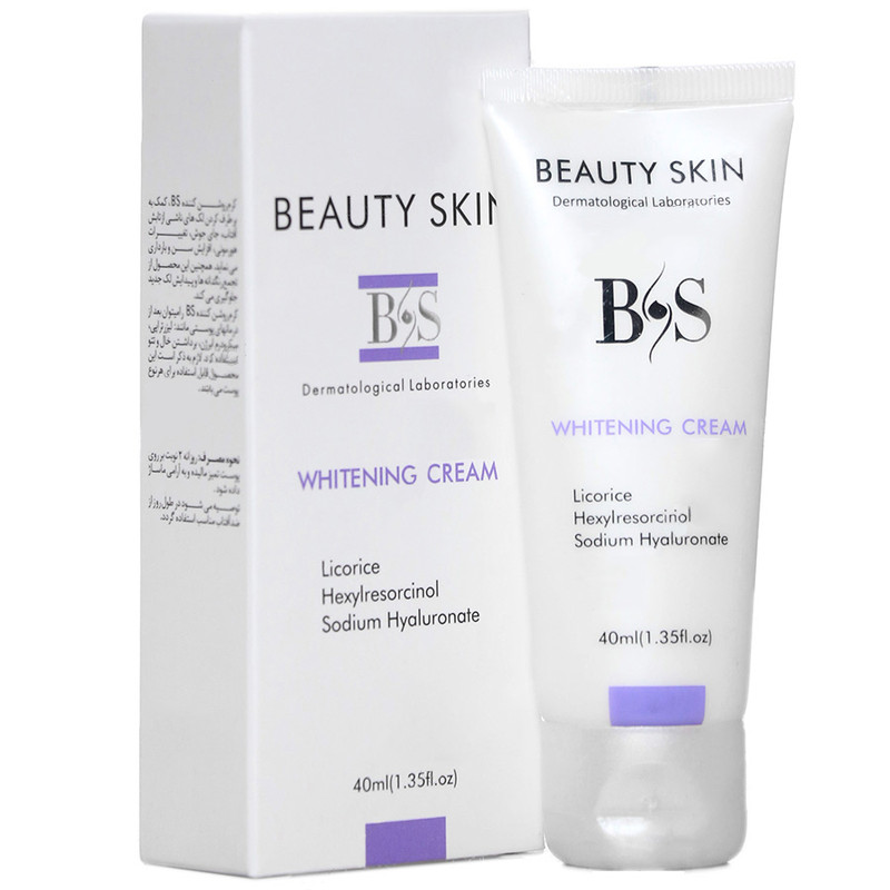 کرم ضد لک بی اس بیوتی اسکین مدل whiten & licorice حجم 40 میلی لیتر