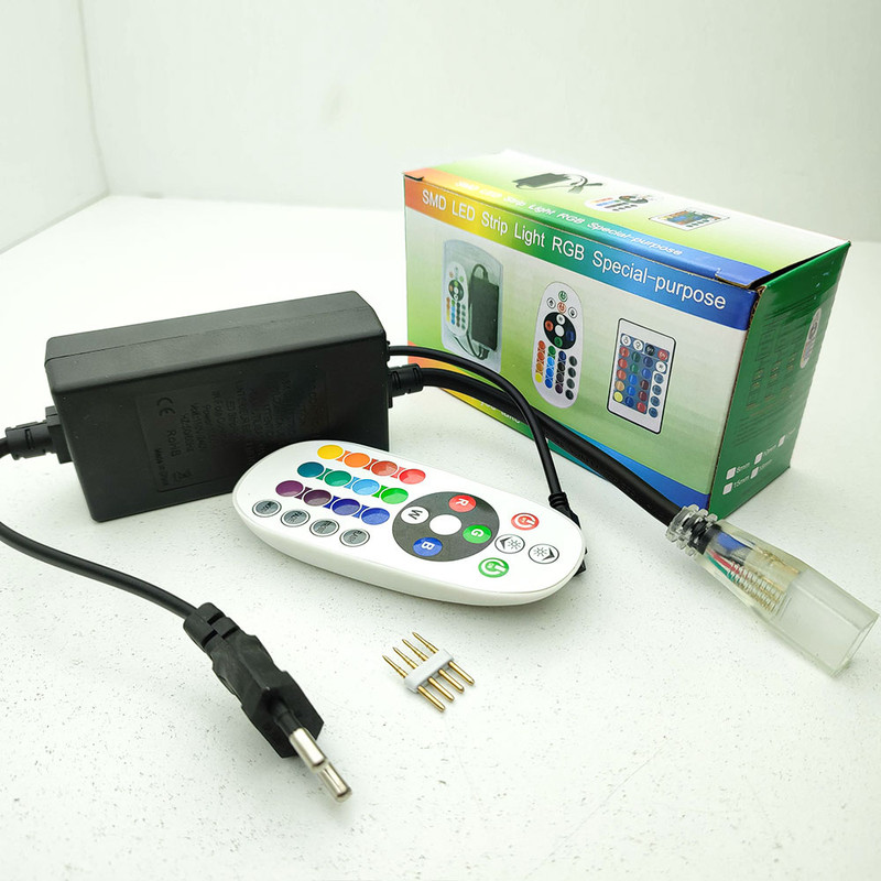 ریموت مدل کنترل ریسه شلنگی RGB