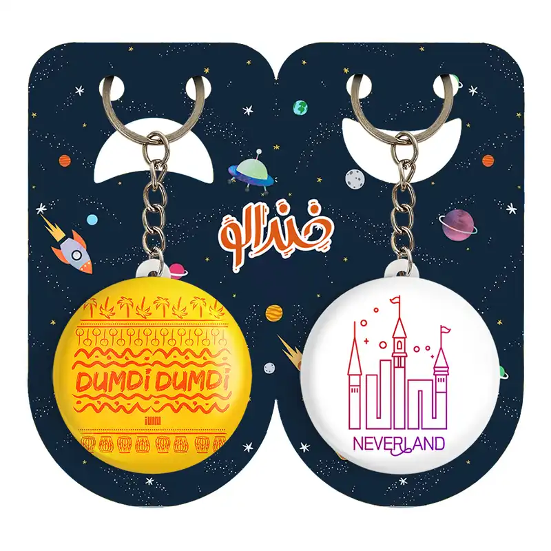 جاکلیدی خندالو مدل گروه جی آیدل GIdle کد 1958619583 مجموعه 2 عددی