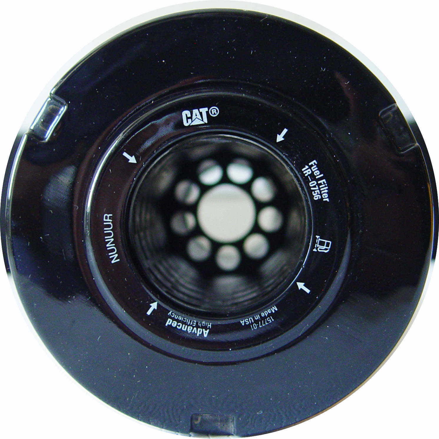 فیلتر گازوئیل ماشین آلات کاترپیلار کد 1R0756