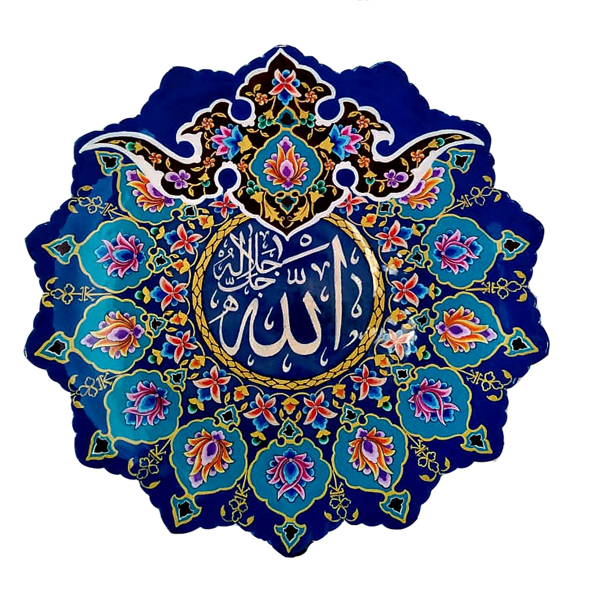 بشقاب مسی مدل الله کد ۱۰۱