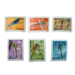 تمبر یادگاری مدل حشرات کد aa-353 مجموعه 6 عددی