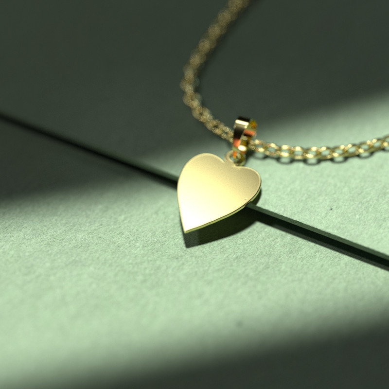 گردنبند طلا 18 عیار زنانه مدوپد مدل هندسی کد CA10170