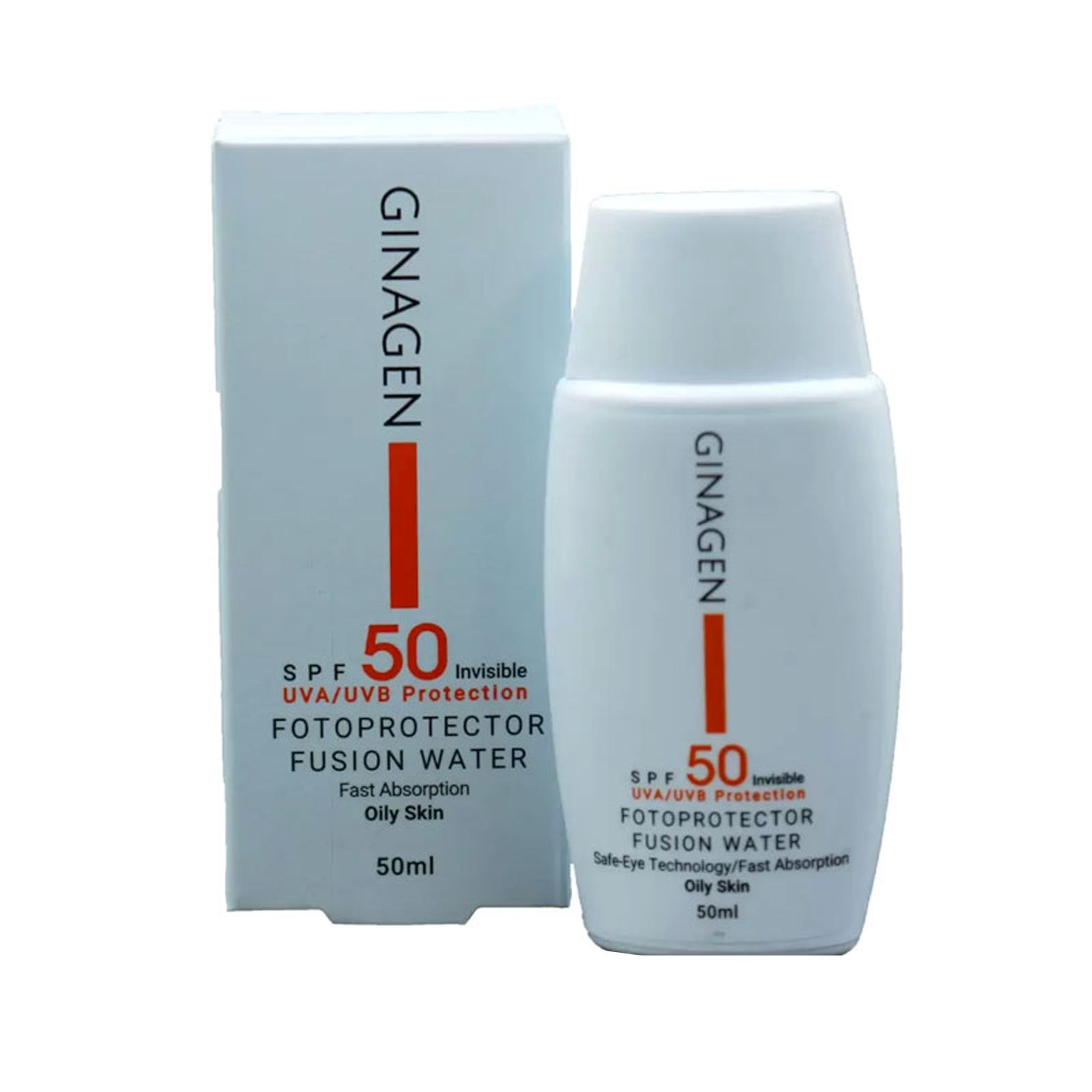 کرم ضدآفتاب بی‌رنگ ژیناژن مدل SPF50، مناسب پوست‌های چرب، حجم 50 میلی‌لیتر -  - 2
