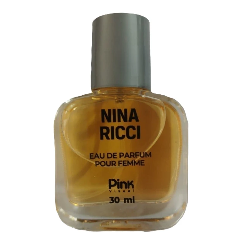 عطر جیبی زنانه پینک ویژوآل مدل nina ricci با رایحه گرم حجم 30 میلی‌لیتر