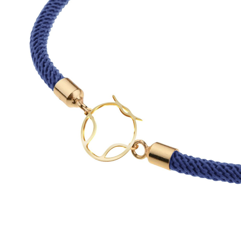 دستبند طلا 18 عیار زنانه مدوپد مدل جغد کد D13-10184