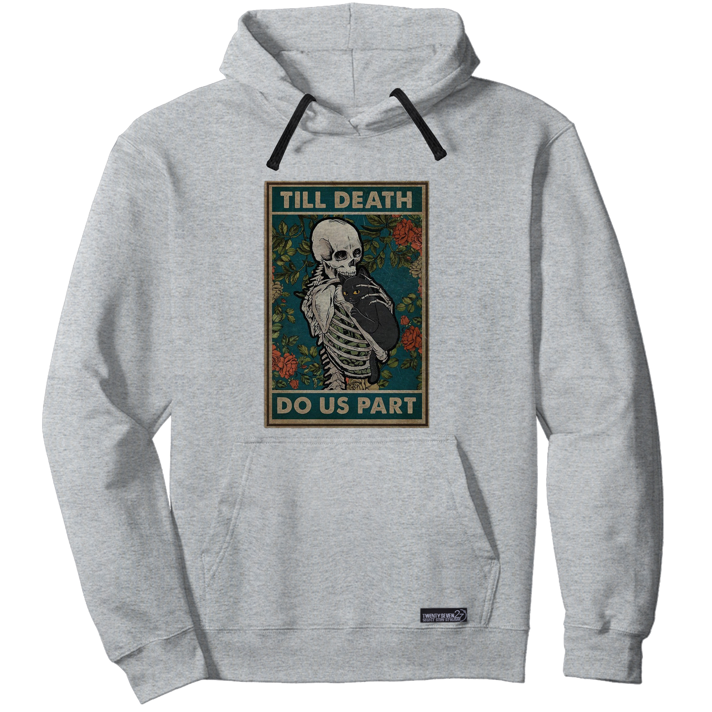 هودی مردانه 27 مدل اسکلت و گربه کد KV209