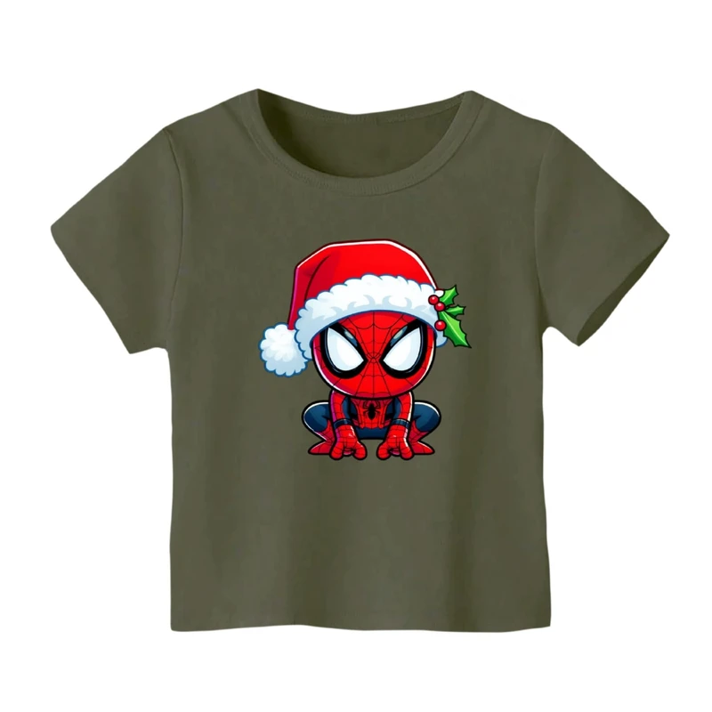 تی شرت آستین کوتاه بچگانه مدل مرد عنکبوتی کد 2