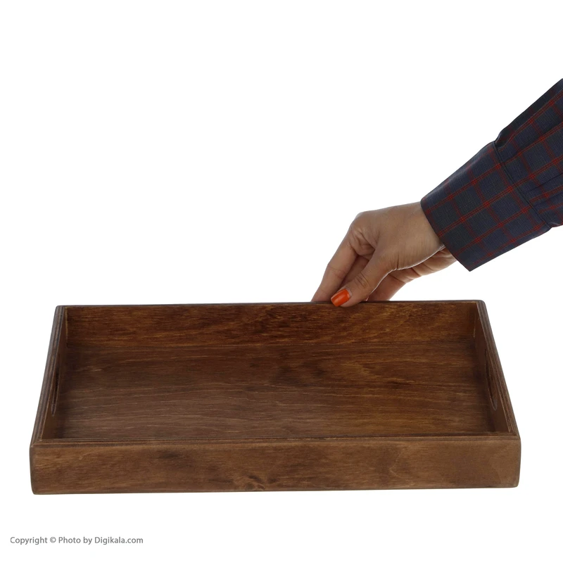 عکس شماره 3 : سینی مدل چوبی کلاسیک storage