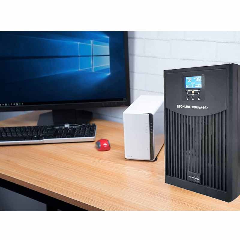 یو پی اس بستن پاور مدل BPONLINE-1000VA-9Ah ظرفیت 1000VA به همراه باتری داخلی
