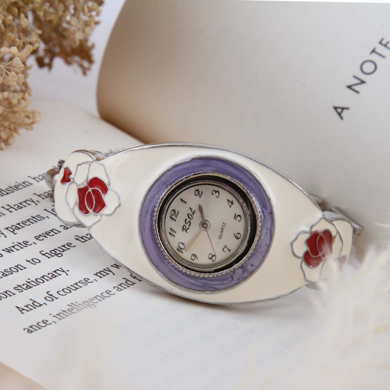 ساعت مچی عقربه ای دخترانه مدل استیل ضد حساسیت فانتزی کد WHW_406 ساعت مچی عقربه ای دخترانه مدل استیل ضد حساسیت فانتزی کد WHW_406