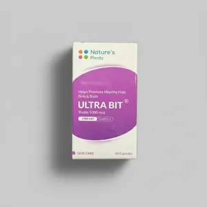 کپسول بیوتین 5 میلی گرم نیچرز پلنتی اولترا بیت بسته 60 عددی تقویت‌کننده مو، پوست و ناخن با مصرف روزانه...