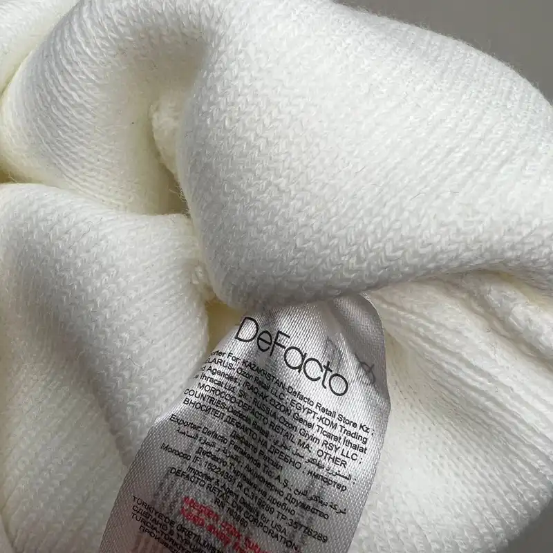 کلاه بافتنی دفکتو مدل WHT