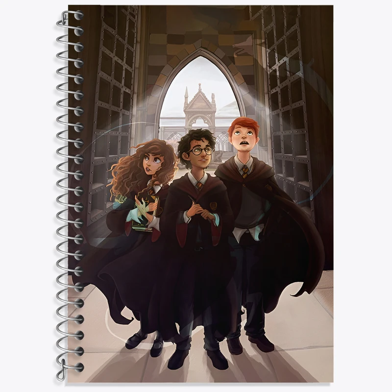 دفتر لغت 50 برگ خندالو طرح هری پاتر (Harry Potter) کد N2463