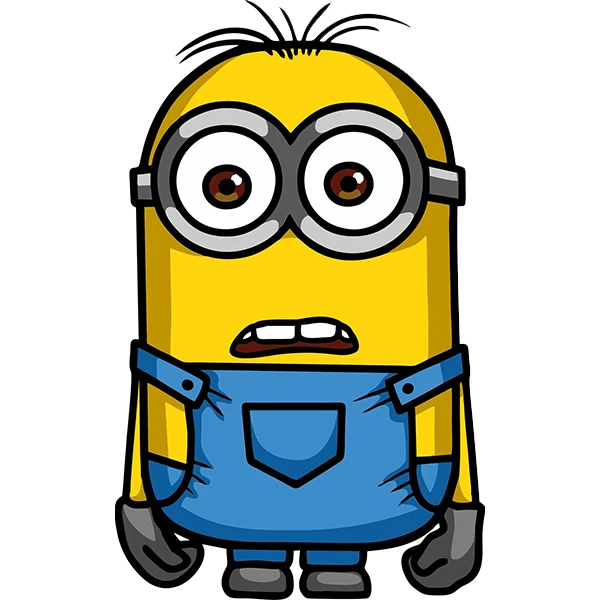 استیکر پارچه و لباس پاد آفرین طرح کارتونی مینیون ها کد 5452