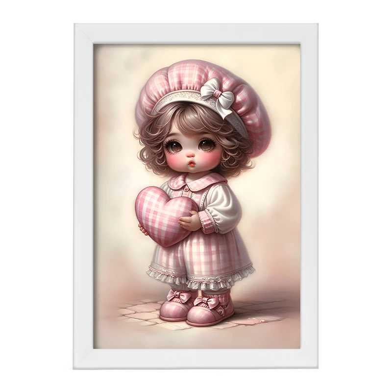 تابلو خندالو مدل دخترانه کودکانه کد F9484