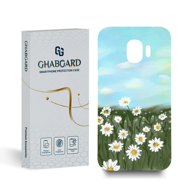 کاور قاب گارد مدل گل مناسب برای گوشی موبایل سامسونگ  Galaxy J2 Pro 2018