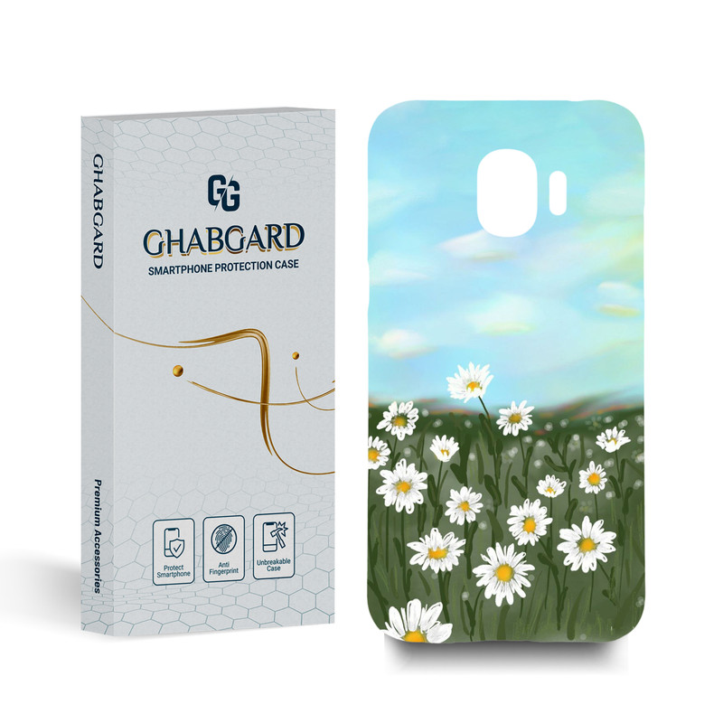 کاور قاب گارد مدل گل مناسب برای گوشی موبایل سامسونگ  Galaxy J2 Pro 2018