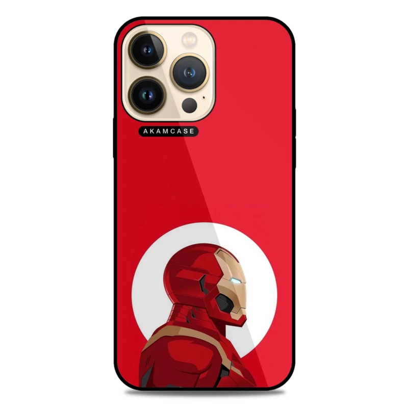 کاور آکام مدل AMC-WA13PRO-IRON MAN11 مناسب برای گوشی موبایل اپل iPhone 13 Pro