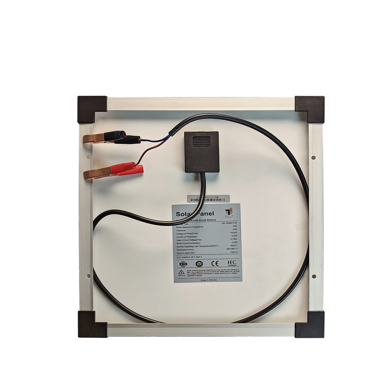 پنل خورشیدی تیسو مدل TM10W-18V ظرفیت 10 وات پنل خورشیدی تیسو مدل TM10W-18V ظرفیت 10 وات