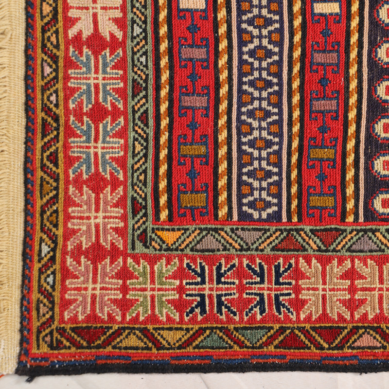 گلیم دستبافت دو نیم متری مدل ورنی کد 4030224