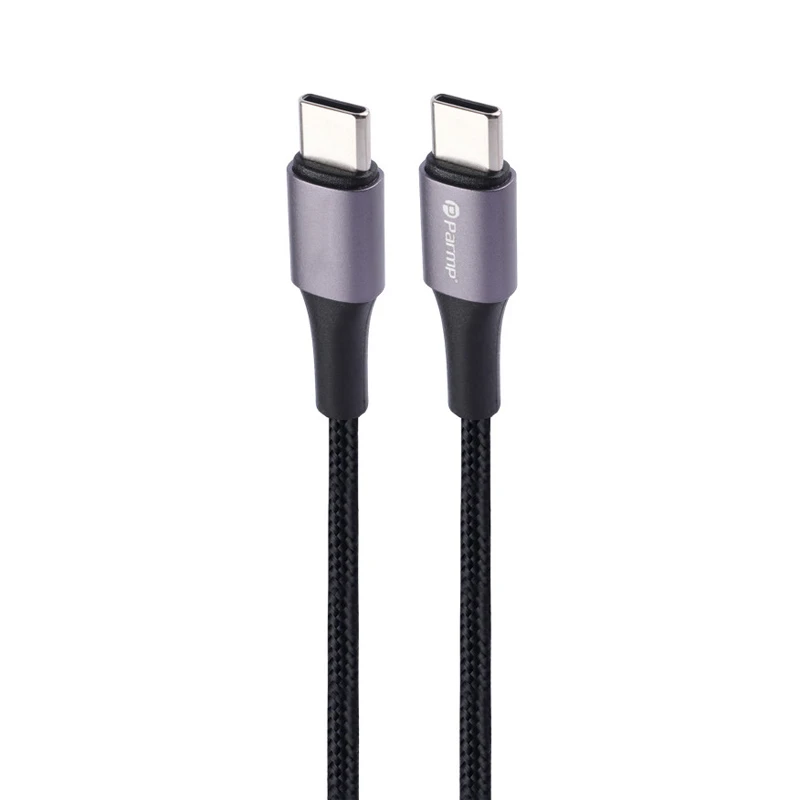کابل USB-C پارمپ مدل Efficiency Speed 60W طول 0.3 متر