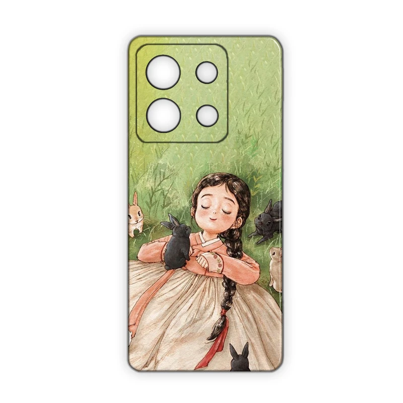 کاور مدل دخترانه کد 294 مناسب برای گوشی موبایل شیائومی Redmi Note 13 Pro 4G / Poco M6 Pro 4G