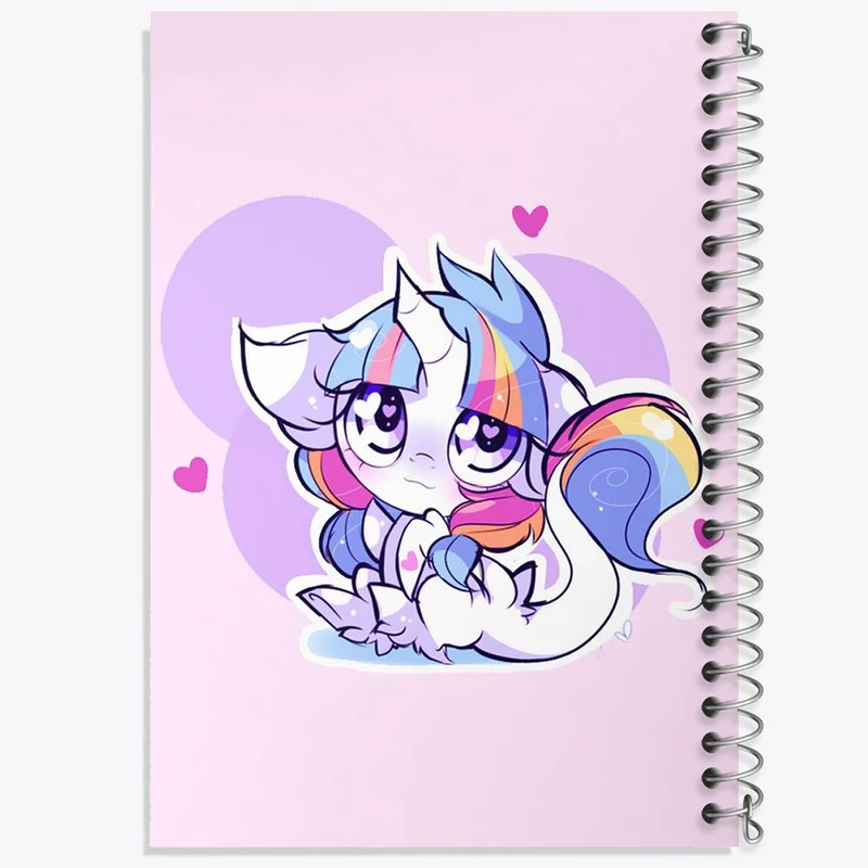 دفتر مشق 50 برگ خندالو مدل اسب پونی کد 24836