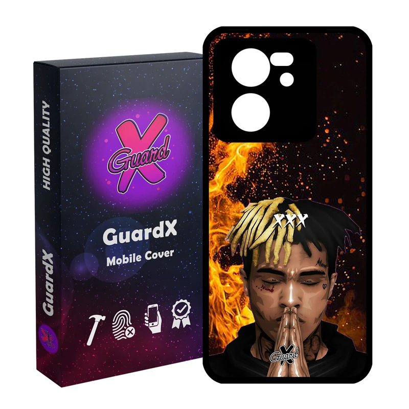 کاور گارد ایکس طرح دختر مدل Glass10366 مناسب برای گوشی موبایل شیائومی 13T/13T Pro/Redmi K60 Ultra