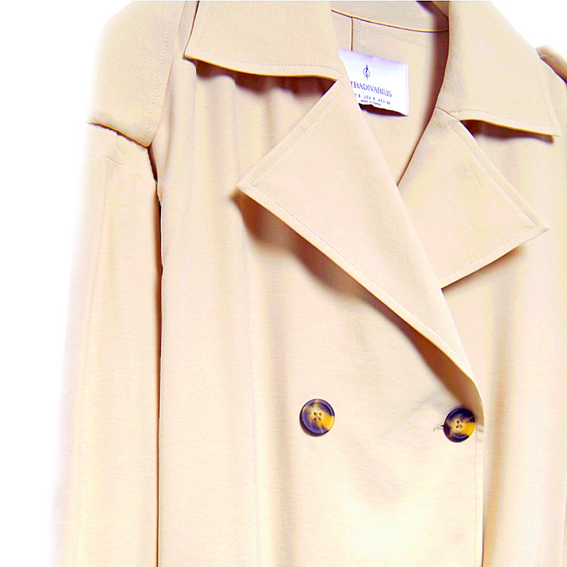 بارانی زنانه استرادیواریوس مدل 2024 Trench