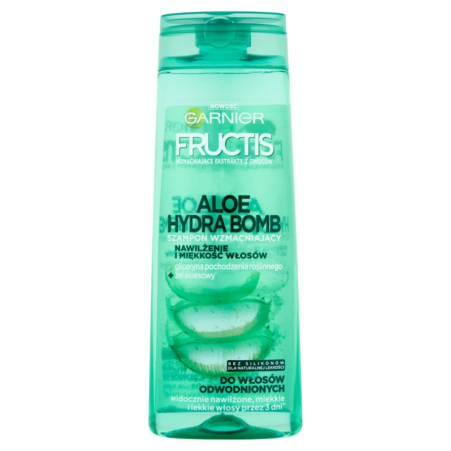 شامپو مو گارنیه مدل ALOE HYDRA BOMB حجم 400 میلی لیتر
