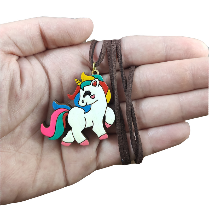 نیم ست دخترانه مدل اسب تک شاخ کد 101