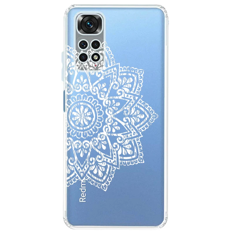 کاور مگافون طرح ماندالا مدل C63-W مناسب برای گوشی موبایل شیائومی Redmi Note 11E Pro