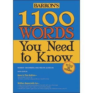 کتاب 1100 Words You Need to Know اثر Murray Bromberg and Melvin Gordon انتشارات Barron's Educational Series