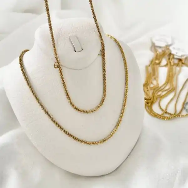 زنجیر زنانه مدل خاویاری