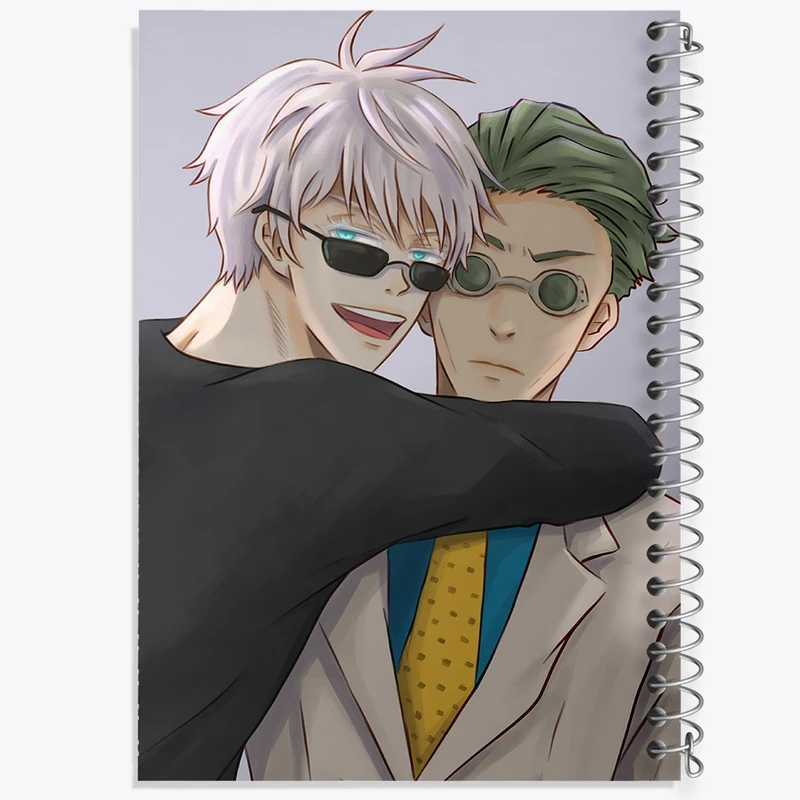 دفتر مشق 100 برگ خندالو طرح انیمه جوجوتسو کایزن کد F1579