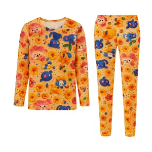 ست تی‌شرت آستین بلند و شلوار راحتی زنانه مدل آوید کد 70