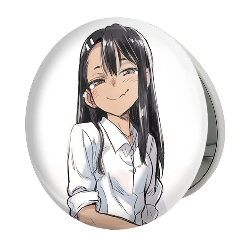 آینه جیبی خندالو طرح ناگاتارو انیمه ناگاتورو مدل تاشو کد 34012