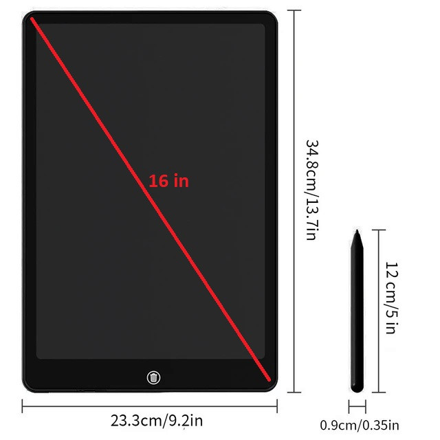 کاغذ دیجیتالی مدل RGB-16LCD
