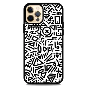 AKAM AMC-WA12PRO-DOODLE14 Cover For Apple iPhone 12 Pro