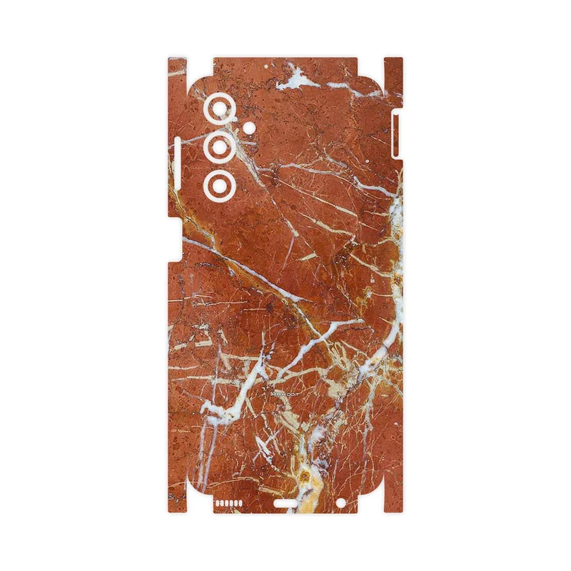 برچسب پوششی ماهوت مدل Red Marble-FullSkin مناسب برای گوشی موبایل سامسونگ Galaxy M34 5G