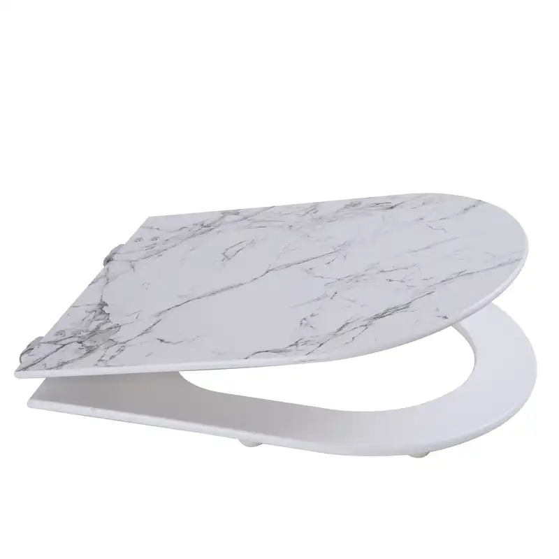 در توالت فرنگی مدل سنگ کوارتز نیم دایره امرالد