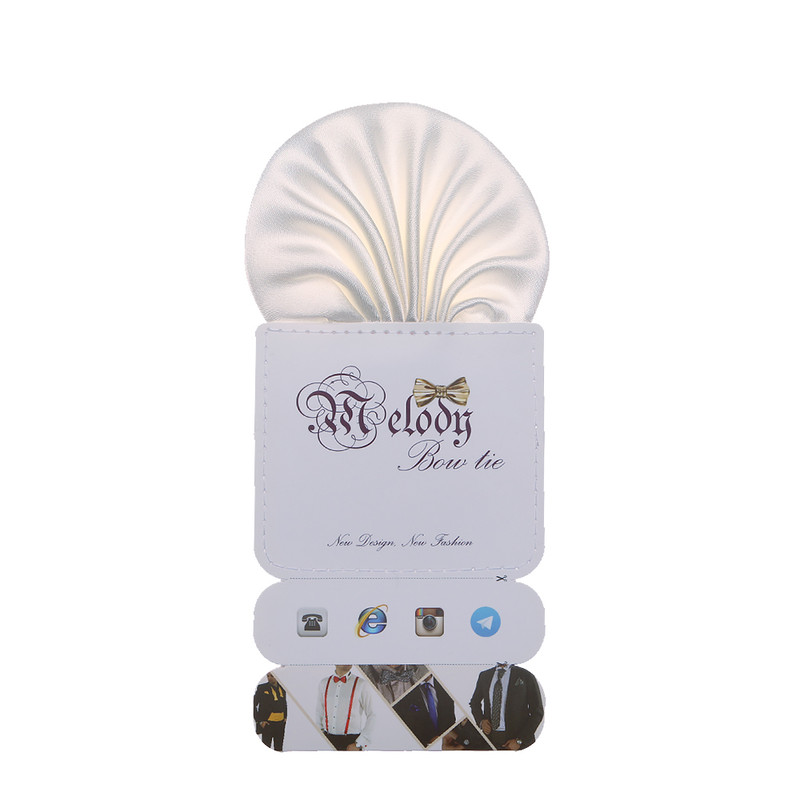 دستمال جیب مردانه ملودی مدل PS5101MSSwht