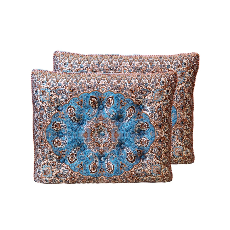 عکس شماره 4 : ست 7 تکه پشتی ترمه مدل شاه نشین کد 3004