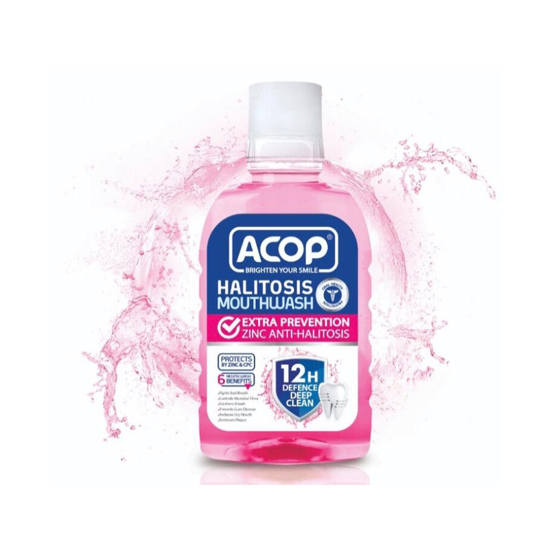 دهان شویه آکوپ مدل Halitosis حجم 300 میلی لیتر دهان شویه آکوپ مدل Halitosis حجم 300 میلی لیتر