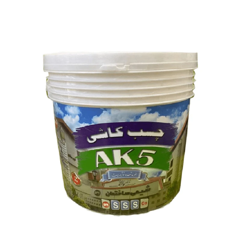 چسب کاشی شیمی ساختمان مدل AKA5 وزن 10 کیلوگرم